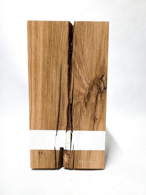 THE FOREST - Bijzettafel - Shou Sugi Ban - Eik - Handgemaakt, Antiek en Kunst, Curiosa en Brocante
