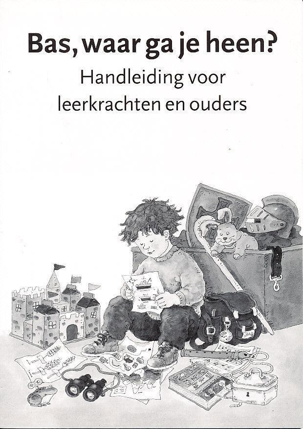 Bas, waar ga je heen?  Handleiding voor leerkrachten en oude, Boeken, Schoolboeken, Verzenden