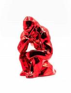 Richard Orlinski (1966) - Kong Penseur Spirit Red Edition, Antiek en Kunst