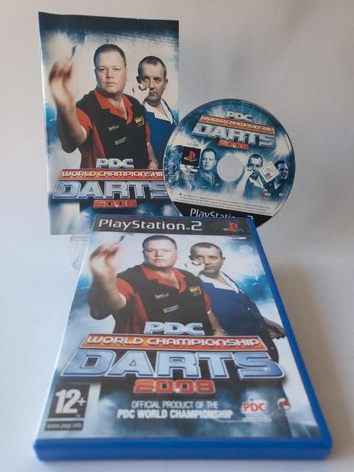 PDC World Championship Darts 2008 Playstation 2, Games en Spelcomputers, Games | Sony PlayStation 2, Zo goed als nieuw, Ophalen of Verzenden