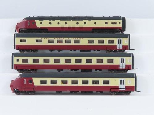 Minitrix N - 12224 - Rame automotrice (1) - Voiture diesel 4, Hobby en Vrije tijd, Modeltreinen | N-Spoor