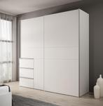 Kledingkast - Wit - 200x61x200 - Garderobekast, Verzenden, Nieuw