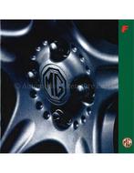 1997 MG MGF BROCHURE DUITS