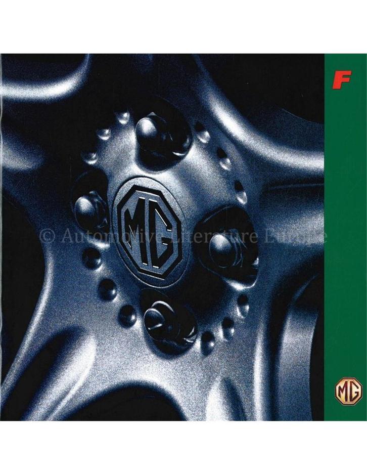 1997 MG MGF BROCHURE DUITS, Livres, Autos | Brochures & Magazines