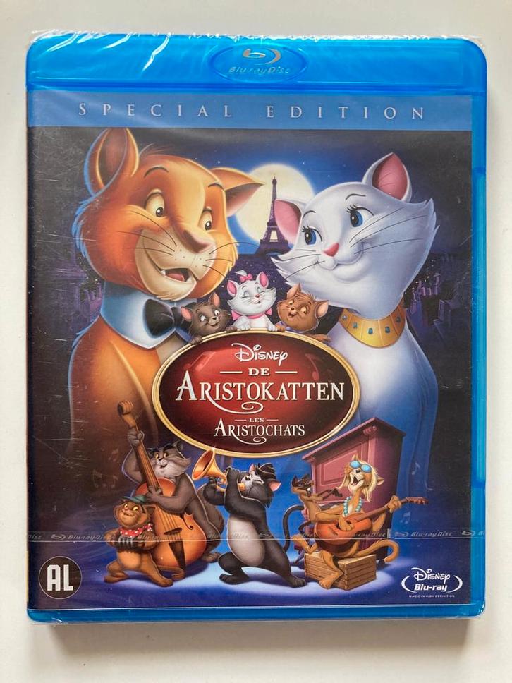 DE ARISTOKATTEN (IN SEAL) (BLURAY), Cd's en Dvd's, Blu-ray, Gebruikt