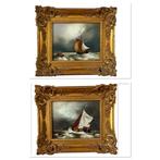 R Douglas (XX) - French boats in rough seas
