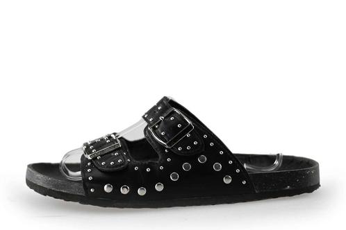 Ann Rocks Slippers in maat 38 Zwart | 5% extra korting, Kleding | Dames, Schoenen, Zwart, Gedragen, Slippers, Verzenden