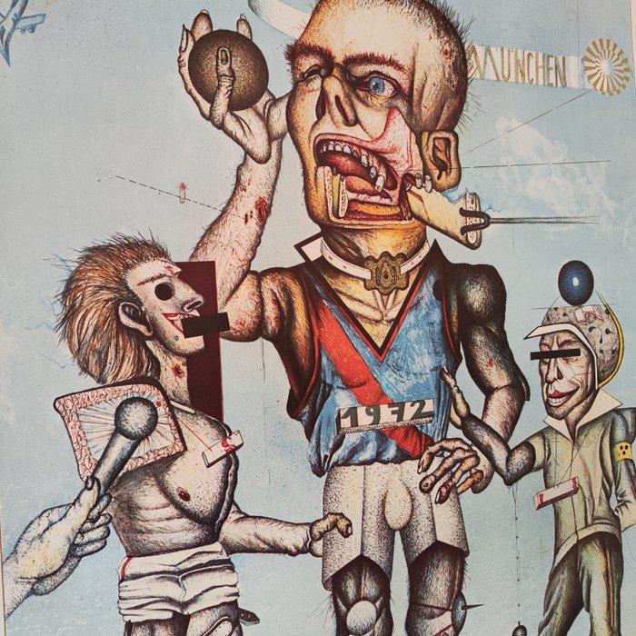 Wolfgang Petrick - Olympia München - Jaren 1970, Antiek en Kunst, Kunst | Tekeningen en Fotografie