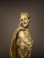 sculptuur, Ecce homo / 17e - 18e eeuw - 32 cm - Lindehout, Antiek en Kunst