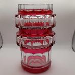 Val Saint Lambert - Charles Graffart - Vase - Cristal, Antiek en Kunst