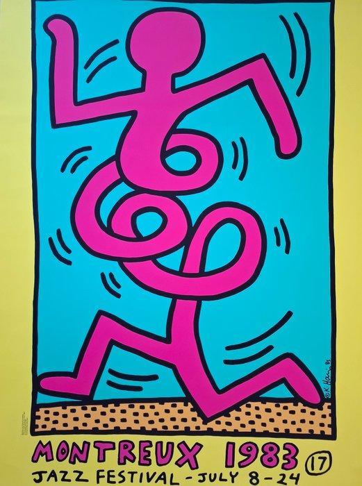 Keith Haring (after) - Jazz montreux, Antiquités & Art, Antiquités | Autres Antiquités
