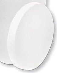 Oasis styropor taartschijf 50 cm diameter. *3 cm. dik / st