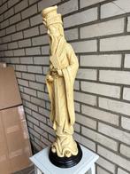 Grote Chinese beeldsculptuur – Wijze man met baard en