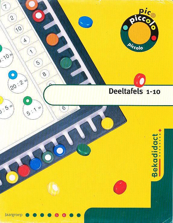 Pico Piccolo Deeltafels 1 t/m 10 groep 5/6, Boeken, Schoolboeken, Verzenden
