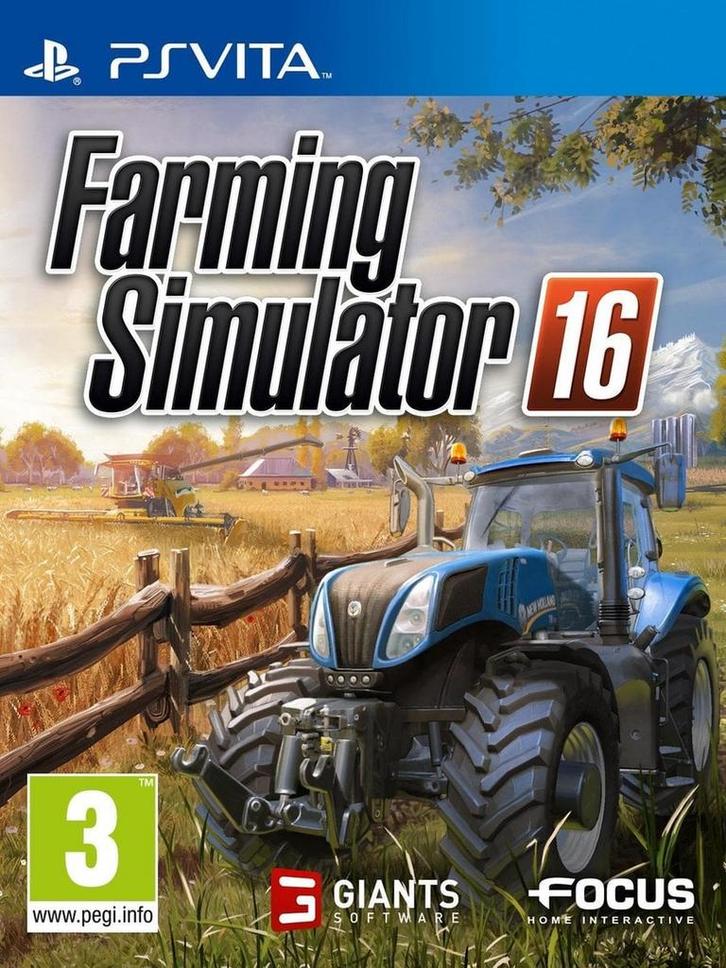 Farming Simulator 16 (Losse Cartridge) (PS Vita Games), Consoles de jeu & Jeux vidéo, Jeux | Sony PlayStation Vita, Enlèvement ou Envoi
