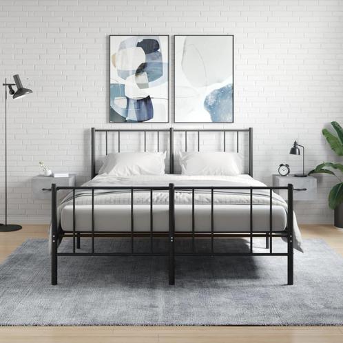 vidaXL Nachtkastjes 2 st wandgemonteerd 35x35x20 cm, Huis en Inrichting, Kasten | Overige, Nieuw, Verzenden