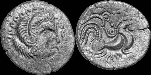 Ca 1st cent Bc Celtic Gaul The Coriosolites billon stater, Postzegels en Munten, Munten en Bankbiljetten | Verzamelingen, Verzenden