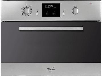 Whirlpool -  Inbouw Combi Microgolf  - Zilver, Verzenden, Combi-microgolfoven