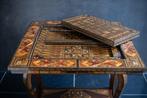 Exclusief! Speeltafel handgemaakt Arabische mozaïek intarsia
