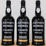 2008 Justinos Colheita Sercial - Madeira DOC - 3 Flessen, Verzamelen, Wijnen, Nieuw