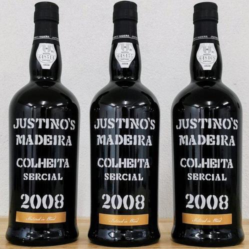 2008 Justinos Colheita Sercial - Madeira DOC - 3 Flessen, Collections, Vins