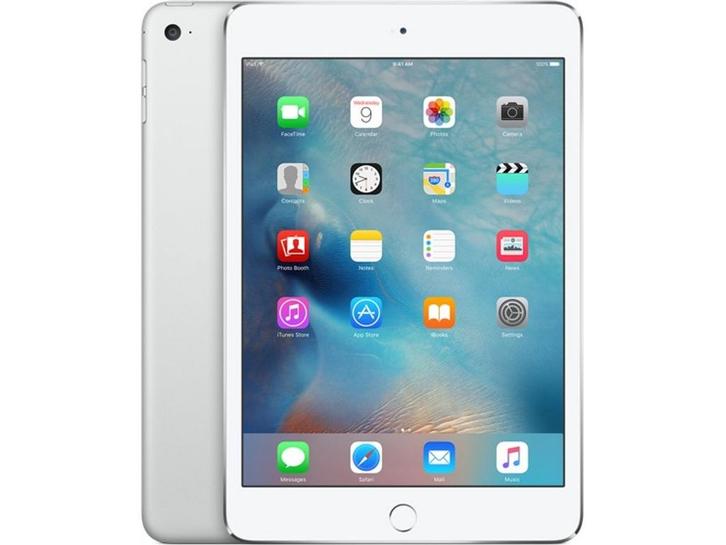 Apple iPad mini 4 - Wi-Fi + Cellular - 128GB - Zilver, Computers en Software, Apple iPads, Zo goed als nieuw, Verzenden