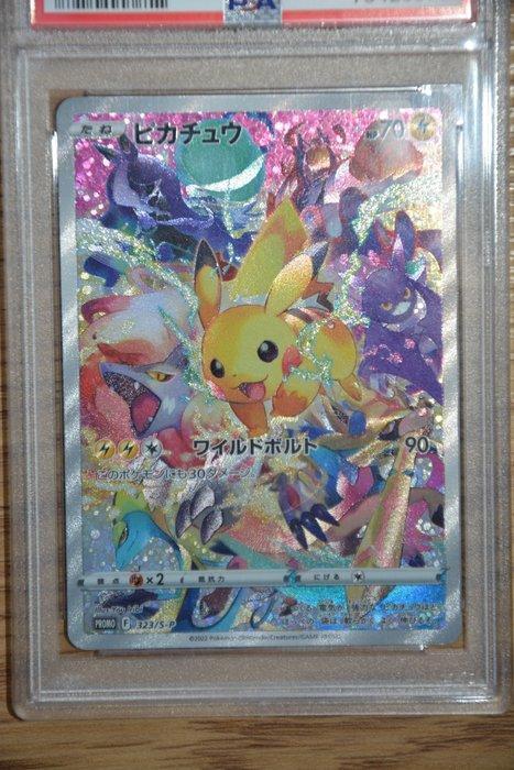 Pokémon - 1 Graded card - Pikachu 323/S-P Promo card - PSA, Hobby en Vrije tijd, Verzamelkaartspellen | Pokémon