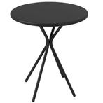 Tuintafel - Stalen Terrastafel - Weerbestendig - Zwart, Ophalen of Verzenden, Nieuw