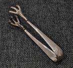 Beautiful large elegant antique solid silver sugar tongs -, Antiek en Kunst