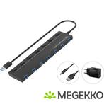 Conceptronic HUBBIES19BP interface hub USB 3.2 Gen 1 (3.1, Computers en Software, Verzenden, Nieuw