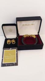 Franklin Mint - Rubis - Plaqué or, Bracelet panthère de la, Antiquités & Art