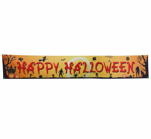 Halloween Hangdecoratie Happy Halloween 2,9m, Hobby & Loisirs créatifs, Articles de fête, Envoi