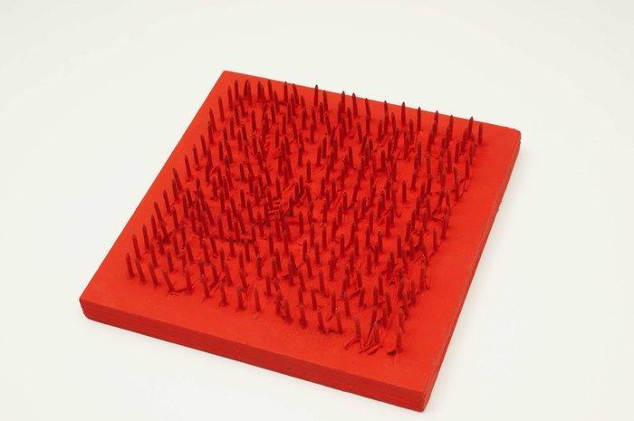 Bernard Aubertin (1934-2015) - Tableau Clous, Antiek en Kunst, Kunst | Schilderijen | Modern