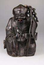 Chinese Soapstone Buddha Shoulao Figure Statue - Pierre,, Antiek en Kunst