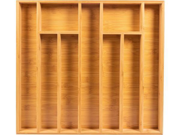 Veiling - Grote Bestekbak Bamboe 51x47x5cm, Huis en Inrichting, Keuken | Keukenbenodigdheden
