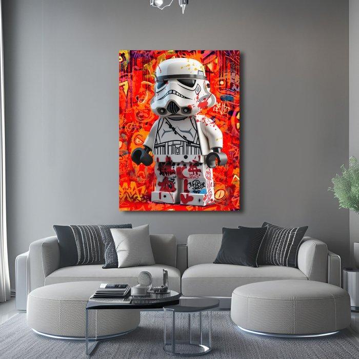 Canvas Fit - Alberto Ricardo - Stormtrooper Subversivo: El, Kinderen en Baby's, Speelgoed | Duplo en Lego