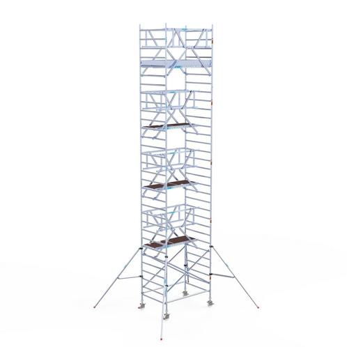 Rolsteiger Professional 135x190 10,2m werkhoogte vrijstaand, Doe-het-zelf en Bouw, Steigers, Rolsteiger of Kamersteiger, Nieuw