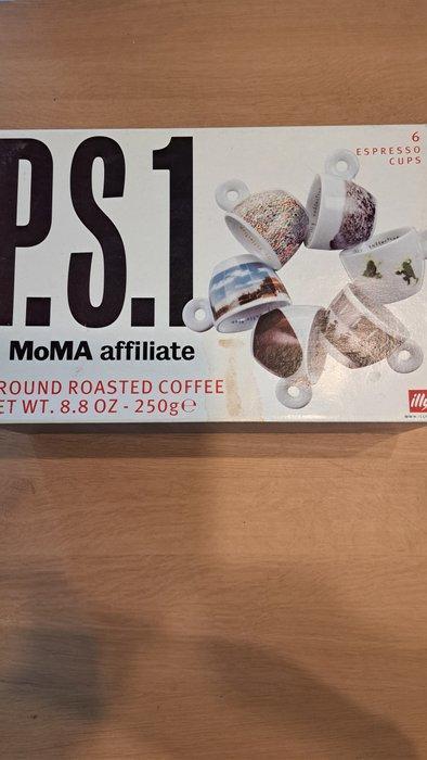 illy - Jamy - Koffieservies (6) - P.S.1 - Porselein, Antiek en Kunst, Antiek | Meubels | Tafels