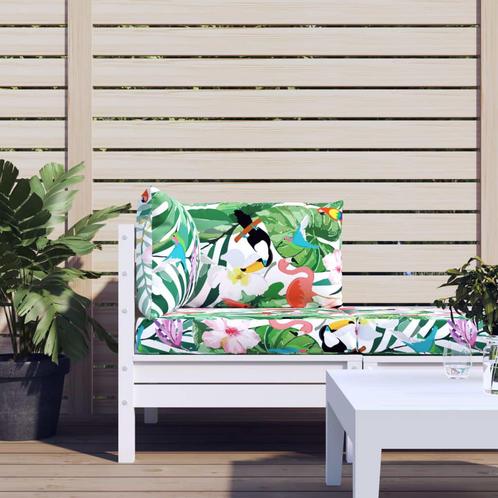 vidaXL Palletkussens 3 st oxford stof meerkleurig, Huis en Inrichting, Woonaccessoires | Kussens, Nieuw, Verzenden