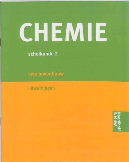 Chemie 2 Vwo Uitwerkingenboek 9789001187378, Livres, Livres scolaires, Envoi
