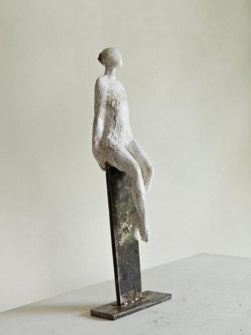 Raghad - Contemplation solitaire, Antiek en Kunst, Kunst | Schilderijen | Modern