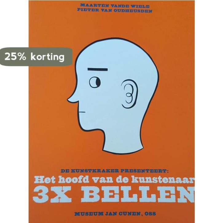De Kunstkraker presenteert: Het hoofd van de kunstenaar (3 x, Boeken, Overige Boeken, Gelezen, Verzenden