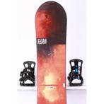 163 snowboard NITRO PRIME FLAME WIDE, Black/red, FLATout ROC, Sport en Fitness, Snowboarden, Verzenden, Nieuw