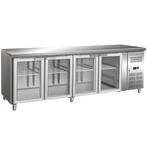 Koelwerkbank | 616L | 4 Glasdeuren (1/1 GN) | +2°C/+8°C |, Verzenden, Nieuw in verpakking