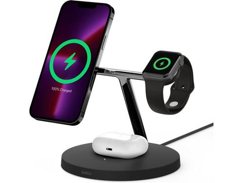 Belkin Boost Charge Pro - MagSafe 3-in-1 Wireless Charger -, Huis en Inrichting, Woonaccessoires | Overige, Zo goed als nieuw