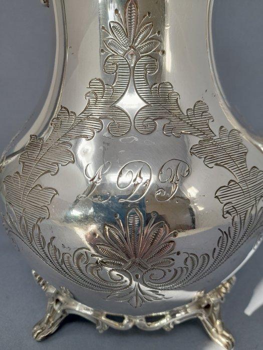 Théière - Plaqué(e) argent - Edwardian 1880–1910, Antiquités & Art, Curiosités & Brocante