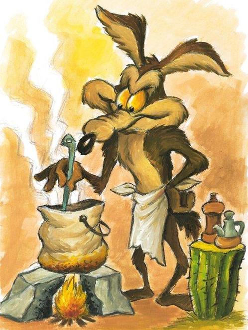 Joan Vizcarra - Wile E. Coyote: Chef at Work - Hand-Signed, CD & DVD, DVD | Films d'animation & Dessins animés