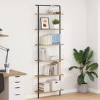 vidaXL Boekenplank artisanaal eikenkleurig 60 x 24 x 203 cm, Huis en Inrichting, Verzenden, Nieuw