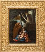 Scuola emiliana (XVII) - Riposo dalla fuga in Egitto, Antiek en Kunst