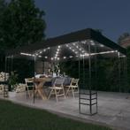 vidaXL Tonnelle avec guirlande lumineuse à LED 3x4 m, Jardin & Terrasse, Neuf, Verzenden